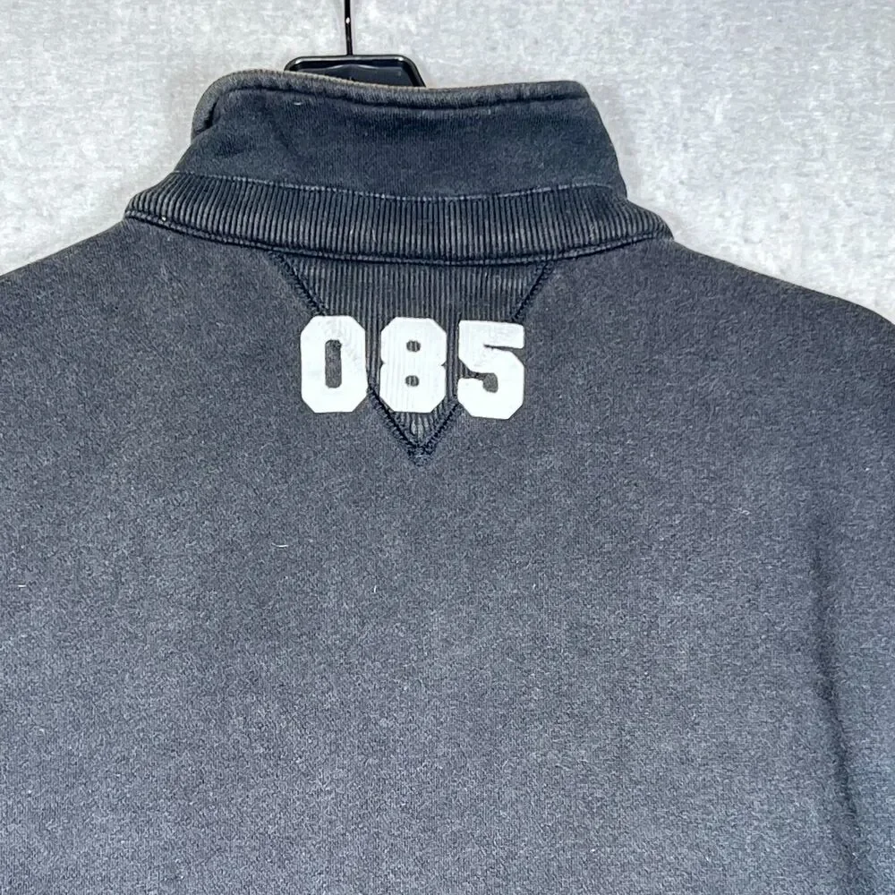 Vintage 90’s Tommy Hilfiger Athletics Sweatshirt Black Men's XL 085 Embroidered